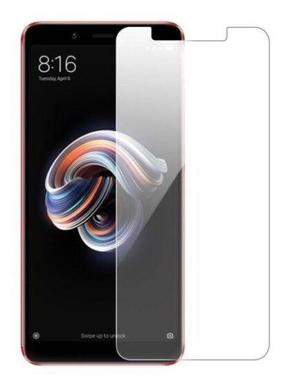 MICA DE CRISTAL TEMPLADO XIAOMI REDMI NOTE 5 CONTRA CAIDAS