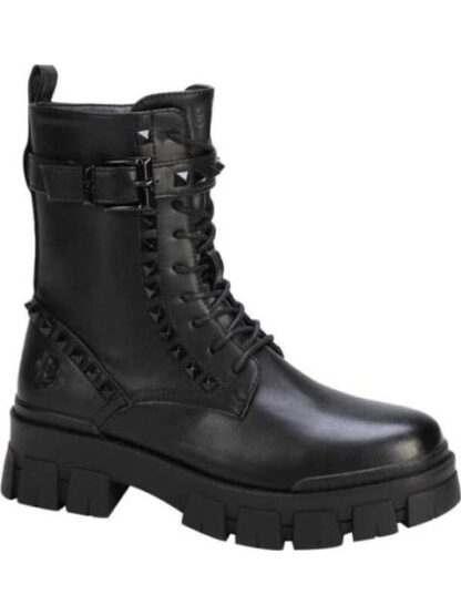 BOTA MILITAR CON ESTOPEROLES NEGRO BELINDA PEREGRIN - Image 2