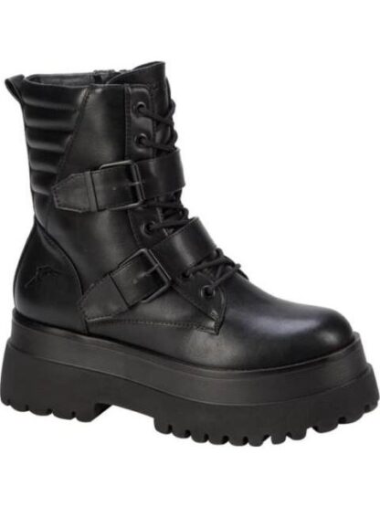 BOTA MILITAR SUELA CHUNKY NEGRO GOODYEAR - Image 3