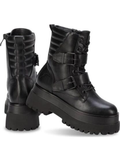 BOTA MILITAR SUELA CHUNKY NEGRO GOODYEAR - Image 8