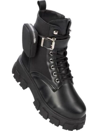 BOTA MILITAR SUELA TRACK NEGRO TIERRA BENDITA - Image 6