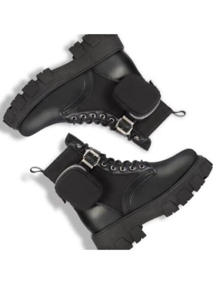 BOTA MILITAR SUELA TRACK NEGRO TIERRA BENDITA - Image 8