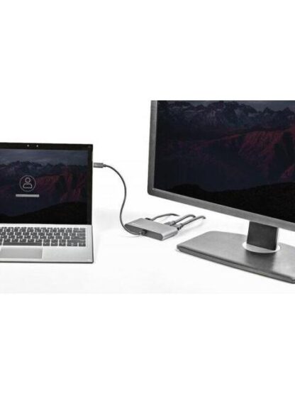 STARTECH  DOCKING STATION TB3DKM2HDL THUNDERBOLT 3 1X USB 3.0 1X USB 2.0 1X RJ-45 2X HDMI GRIS - Image 4