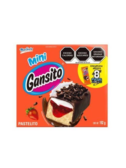 MINI GANSITO CON 8 PZ DE 192 GR.