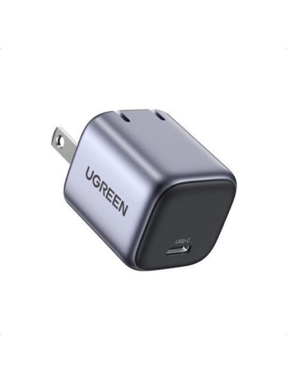 MINICARGADOR 30W UGREEN CARGA RAPIDA USBC COMPATIBLE APPLE COLOR GRIS