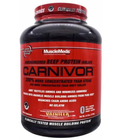 MMD CARNIVOR VAINILLA CARAMEL 4 LB MUSCLEMEDS