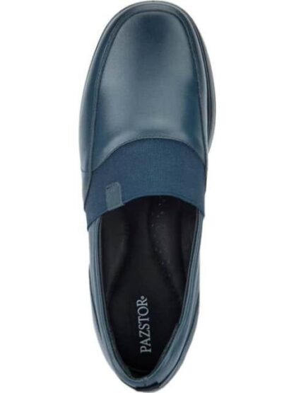 MOCASIN PIEL AZUL MARINO CALZADO PAZSTOR - Image 3