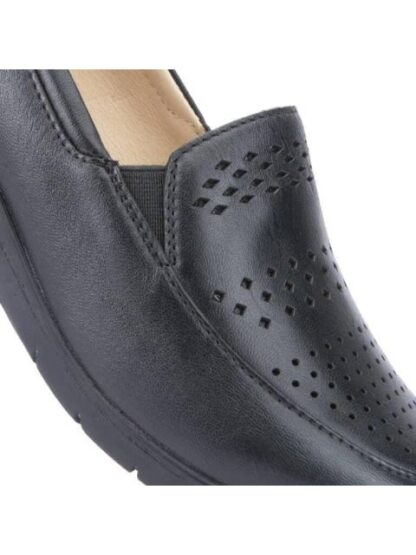MOCASIN PERFORADO NEGRO JARKING SHOES - Image 6