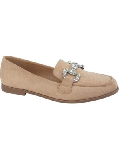 MOCASIN CON HERRAJE BEIGE SHOSH - Image 2
