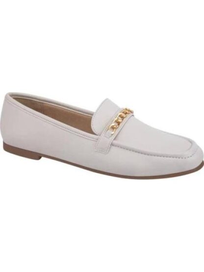 MOCASIN CON CADENA BEIGE/HUESO SHOSH - Image 2