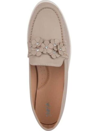 MOCASIN CON FLORES NUDE SHOSH - Image 3