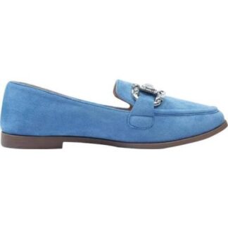 MOCASIN CON HERRAJE AZUL SHOSH