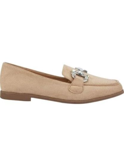 MOCASIN CON HERRAJE BEIGE SHOSH