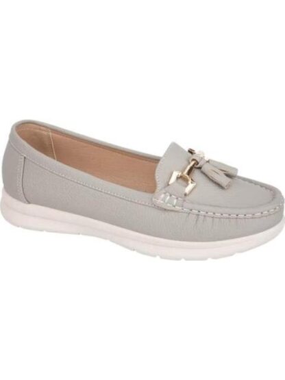 MOCASIN CON HERRAJE GRIS SHOSH - Image 2