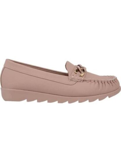 MOCASIN CON HERRAJE ROSA SHOSH