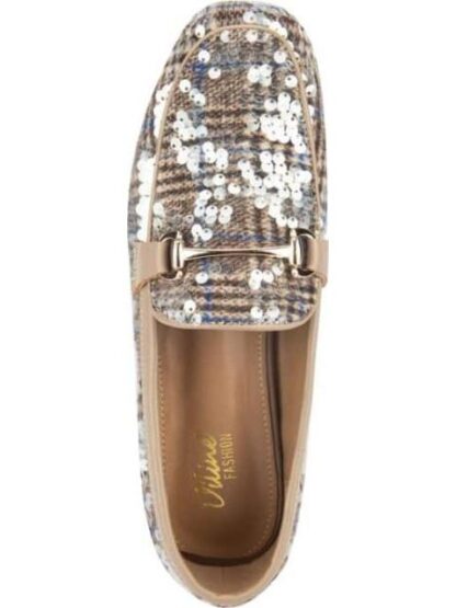 MOCASIN CON LENTEJUELA TAUPE VI LINE FASHION - Image 3