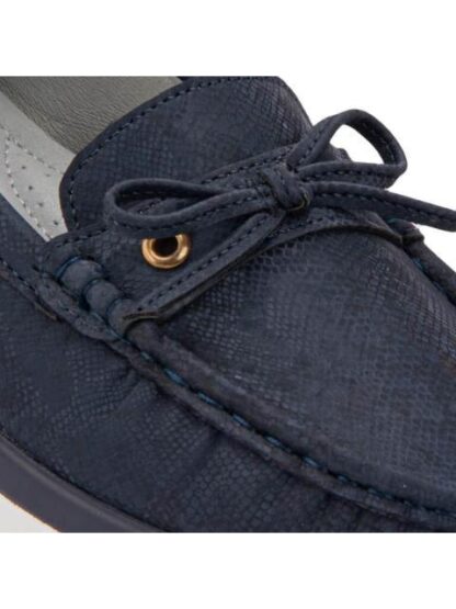 MOCASIN CON MOÑO AZUL MARINO SHOSH - Image 6