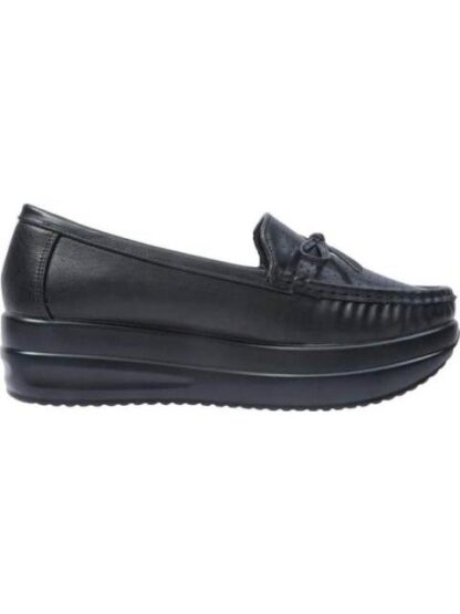 MOCASIN CON MOÑO NEGRO SHOSH