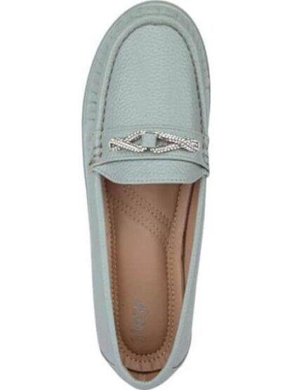MOCASIN CON PEDRERIA AZUL MENTA SHOSH - Image 4