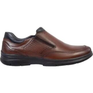MOCASIN CONFORT PIEL BORREGO CAFE CALZADO PAZSTOR