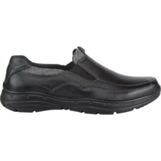 MOCASIN CONFORT PIEL NEGRO CALZADO PAZSTOR
