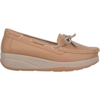 MOCASIN DE PIEL CAMEL SHOSH
