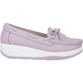 MOCASIN DE PIEL LILA SHOSH