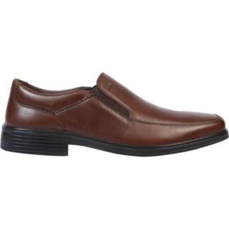 MOCASIN DE PIEL MARRON FLEXI