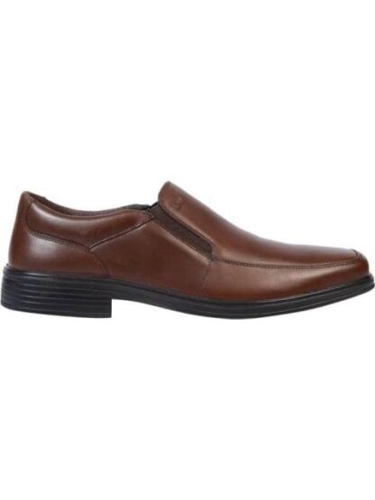 MOCASIN DE PIEL MARRON FLEXI