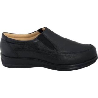 MOCASIN DE PIEL NEGRO BIO SHOES