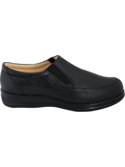 MOCASIN DE PIEL NEGRO BIO SHOES