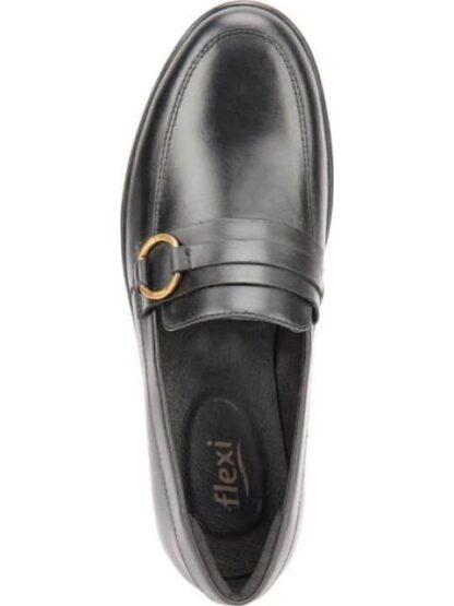 MOCASIN DE PIEL NEGRO FLEXI - Image 3
