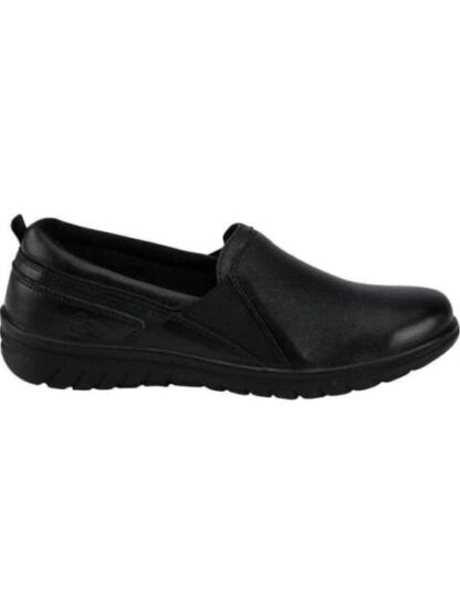 MOCASIN DE PIEL NEGRO FLEXI