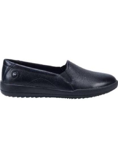 MOCASIN DE PIEL NEGRO FLEXI