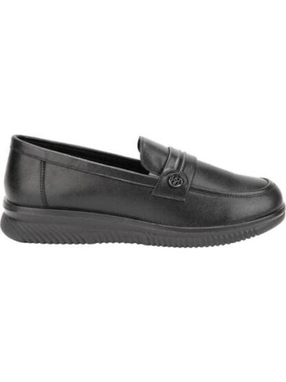 MOCASIN DE PIEL NEGRO SCHATZ COMFORT FLEX
