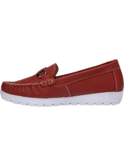 MOCASIN DE PIEL ROJO SHOSH - Image 5