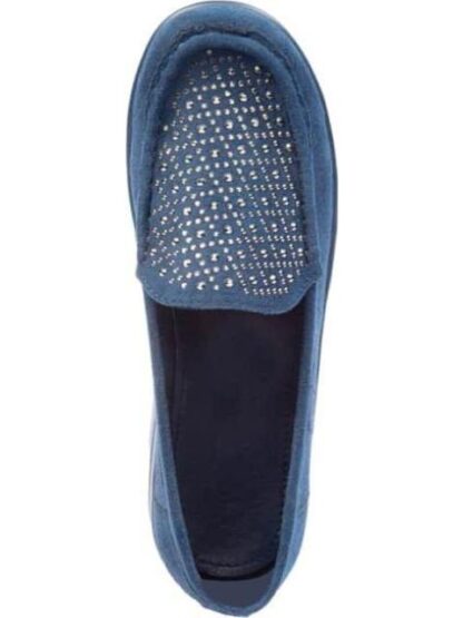 MOCASIN CON PEDRERIA AZUL MARINO SHOSH - Image 3