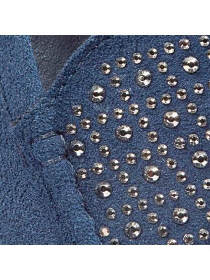 MOCASIN CON PEDRERIA AZUL MARINO SHOSH - Image 6