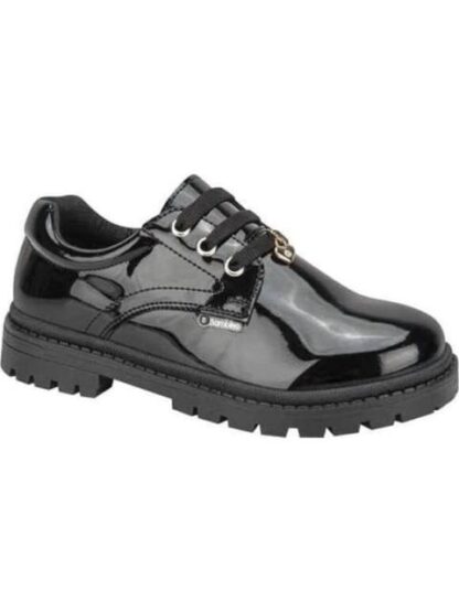MOCASIN ESCOLAR CHAROL NEGRO BAMBINO