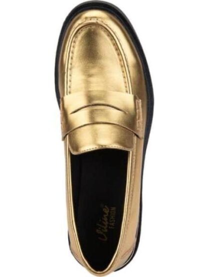 MOCASIN METALICO ORO VI LINE FASHION - Image 3