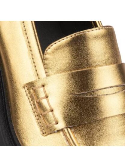 MOCASIN METALICO ORO VI LINE FASHION - Image 6