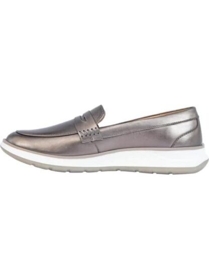 MOCASIN METALICO DE PIEL PEWTER FLEXI - Image 5