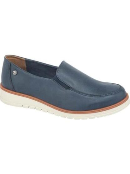 MOCASIN PIEL AZUL MARINO HUSH PUPPIES1 - Image 2