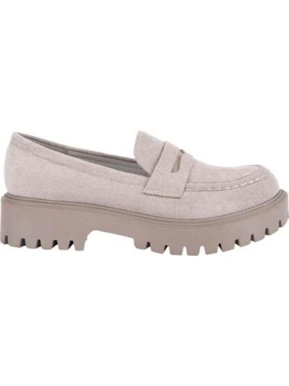 MOCASIN SUELA TRACK CON ANTIFAZ GRIS VI LINE FASHION