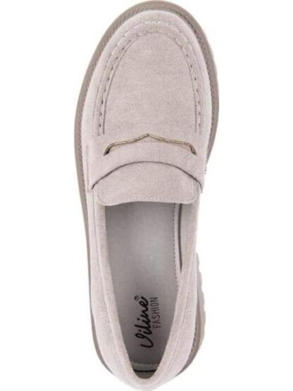 MOCASIN SUELA TRACK CON ANTIFAZ GRIS VI LINE FASHION - Image 3