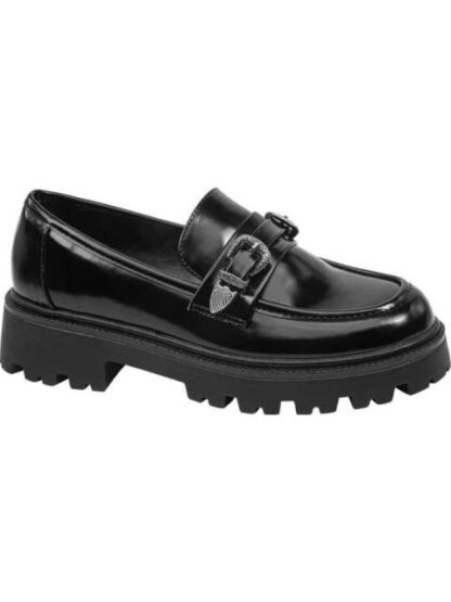 MOCASIN SUELA TRACK CON HEBILLAS NEGRO VI LINE FASHION - Image 2