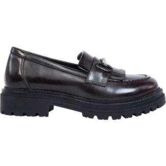 MOCASIN SUELA TRACK CON HERRAJE VINO VI LINE FASHION