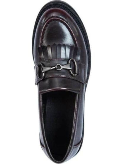 MOCASIN SUELA TRACK CON HERRAJE VINO VI LINE FASHION - Image 3