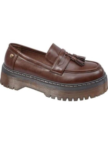 MOCASIN SUELA TRACK TRASLUCIDA CAFE BELINDA PEREGRIN - Image 2