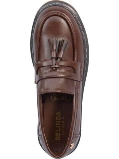 MOCASIN SUELA TRACK TRASLUCIDA CAFE BELINDA PEREGRIN - Image 3